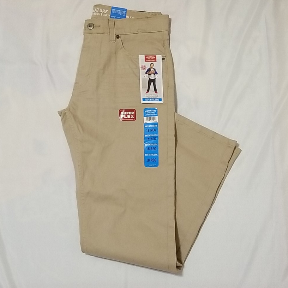 Levi's Signature Khaki Boy's Size 18 Jeans